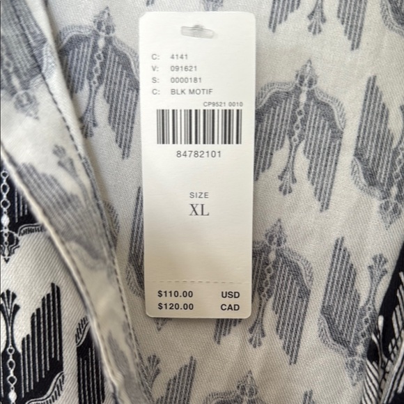 Kenzie Parrott Ruffle-Sleeve Flannel Sleep Dress - Picture 6 of 7